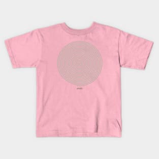 Meditation 1 - Warm Gray Kids T-Shirt